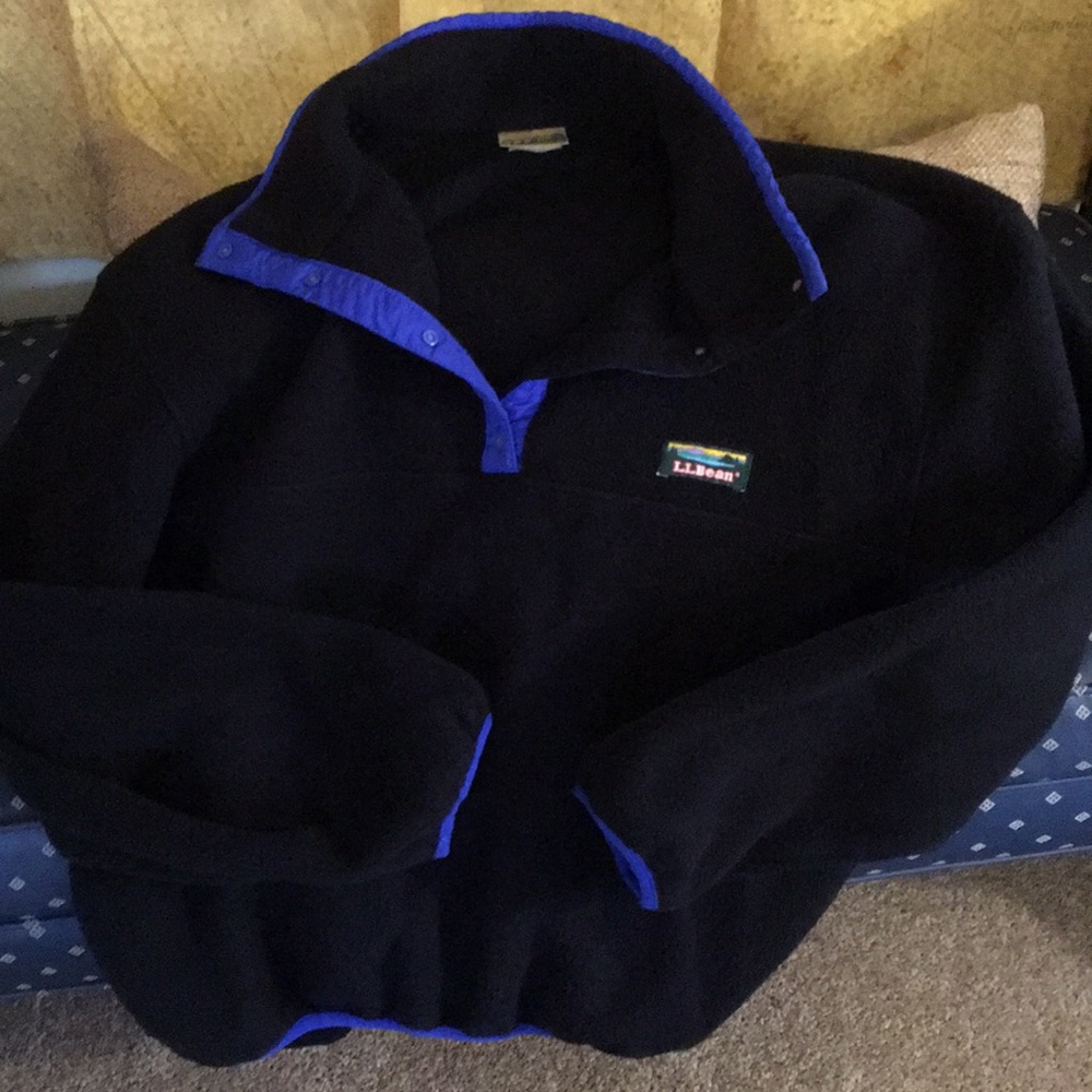 LL Bean vintage fleece women’s large
